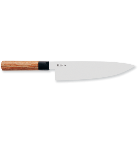 KAI Couteau de cuisine Seki Magoroku Red Wood (20 cm) MGR-200C - Coutellerie du Jet d'eau