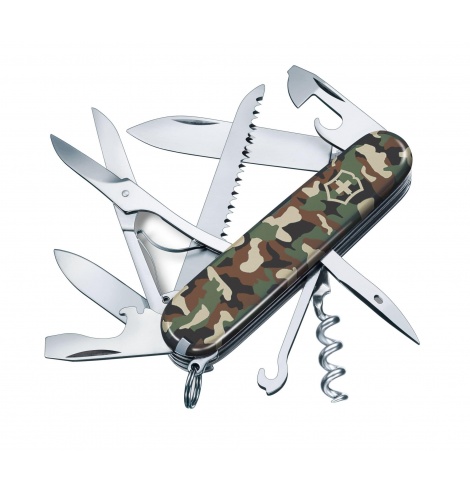 Victorinox Swiss Knives Couteau suisse Victorinox Huntsman Camouflage 1.3713.94 - Coutellerie du Jet d'eau