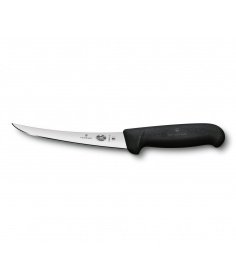 Victorinox Kitchen Couteau à désosser Victorinox Fibrox noir (15 cm) 5.6603.15 - Coutellerie du Jet d'eau
