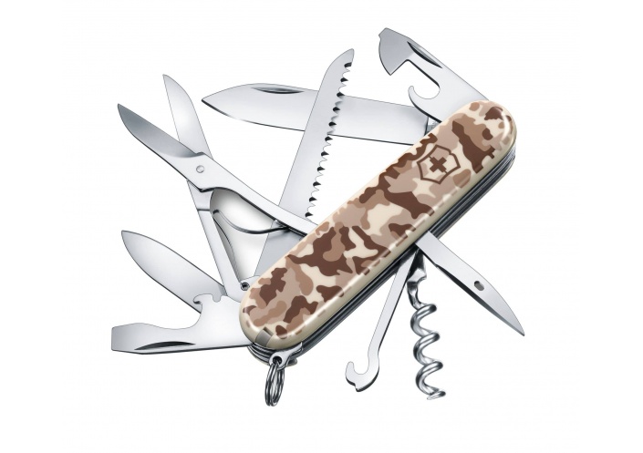 Victorinox Swiss Knives Couteau suisse Victorinox Huntsman Camouflage 1.3713.94 - Coutellerie du Jet d'eau