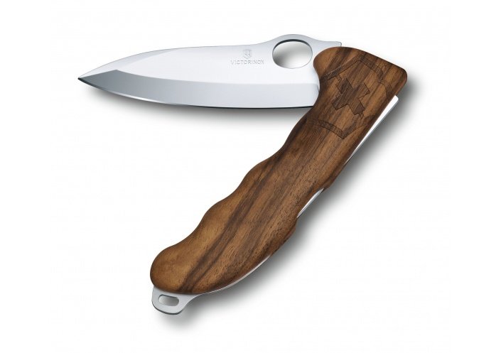 Victorinox Swiss Knives Couteau de poche Victorinox Hunter Pro Wood ouverture une main 0.9411.M63 - Coutellerie du Jet d'eau