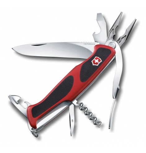 Victorinox Swiss Knives Couteau Suisse Victorinox Ranger Grip 74 0.9723.C - Coutellerie du Jet d'eau