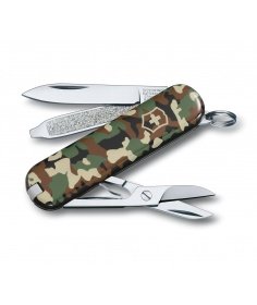 Victorinox Swiss Knives Couteau suisse Victorinox Classic DS Camouflage 0.6223.94 - Coutellerie du Jet d'eau