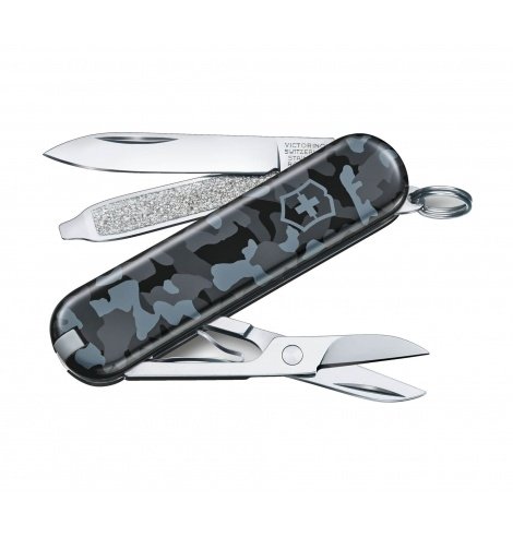 Victorinox Swiss Knives Couteau suisse Victorinox Classic DS Camouflage 0.6223.94 - Coutellerie du Jet d'eau