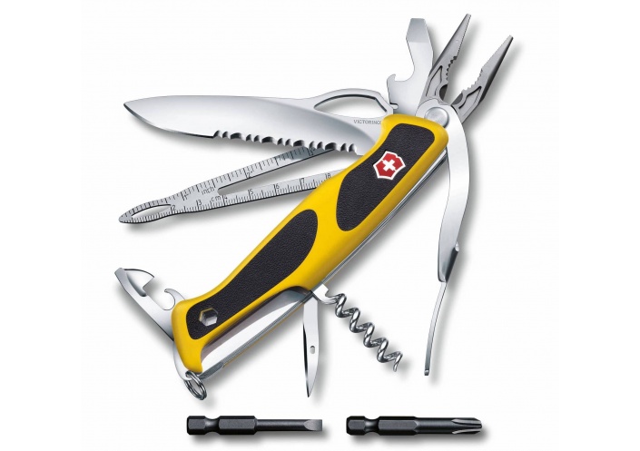 Victorinox Swiss Knives Couteau suisse Victorinox Ranger Grip Boatsman 0.9798.MWC8 - Coutellerie du Jet d'eau