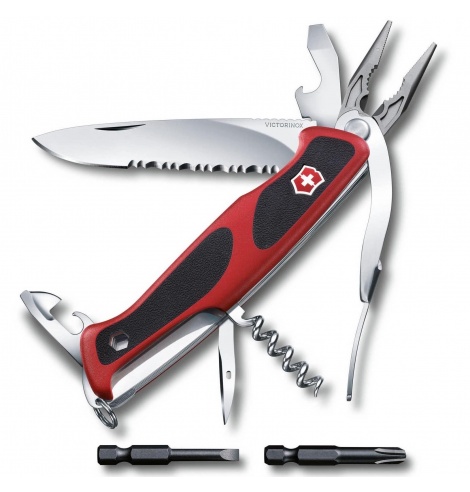 Victorinox Swiss Knives Couteau suisse Victorinox Ranger Grip 174 Handyman 0.9728.WC - Coutellerie du Jet d'eau