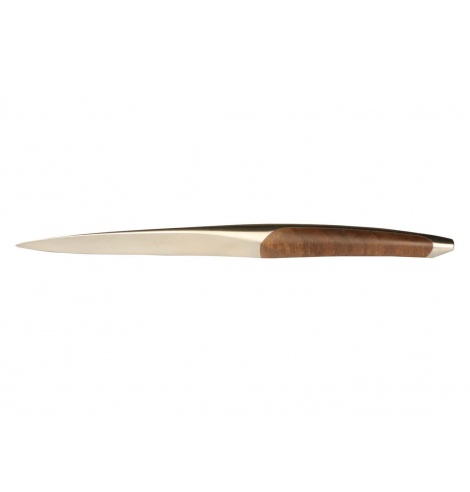 Couteau de table Sknife en bois de noyer (11 cm) S-106W - Coutellerie du Jet d'eau