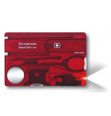 Victorinox Swiss Knives Victorinox SwissCard Light 0.7300.T - Coutellerie du Jet d'eau