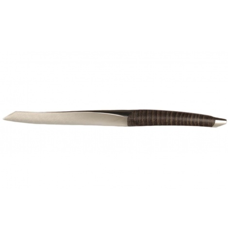 Sknife Couteau steak Sknife en bois frêne noir (11 cm) S-101E - Coutellerie du Jet d'eau