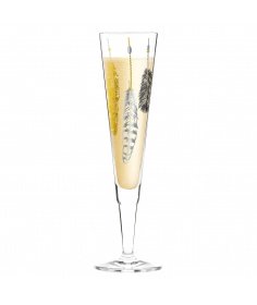 Ritzenhoff Flûte à champagne Ritzenhoff - Champus - Plumes 1070246 - Coutellerie du Jet d'eau