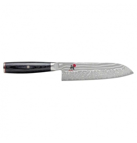 Miyabi Couteau Santoku Miyabi 5000FCD damas (18 cm) 34684-181-0 - Coutellerie du Jet d'eau