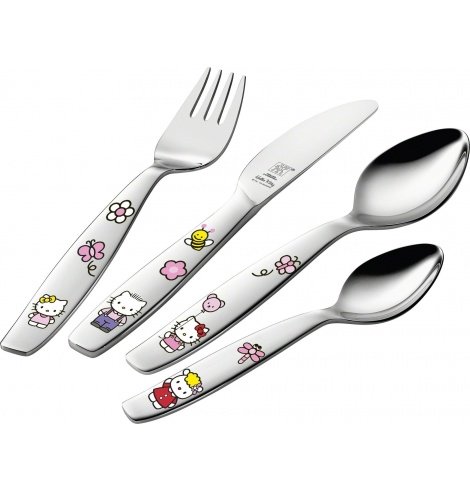 Zwilling J.A Henckels Couverts pour enfants Zwilling J.A Henckels "Hello Kitty" (4 pièces) 07133-210-0 - Coutellerie du Jet d...