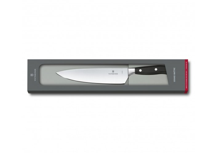 Victorinox Kitchen Couteau de chef Victorinox Grand Maître noir (20 cm) 7.7403.20G - Coutellerie du Jet d'eau