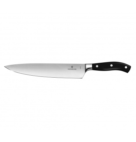 Victorinox Kitchen Couteau de chef Victorinox Grand Maître noir (25 cm) 7.7403.25G - Coutellerie du Jet d'eau