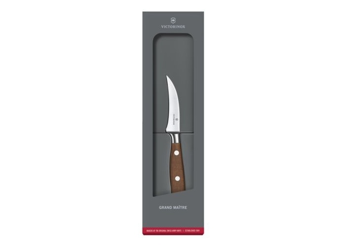 Victorinox Kitchen Couteau bec d'oiseau Grand Maître Bois (8 cm) 7.7300.08G - Coutellerie du Jet d'eau