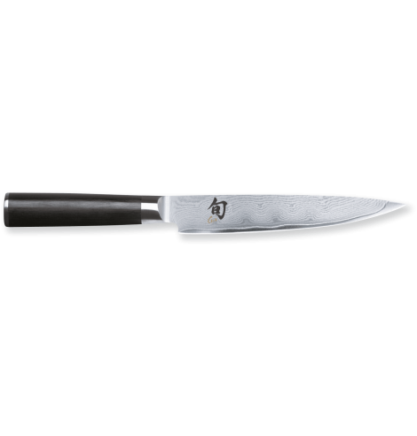 KAI Couteau à viande KAI Shun Classic damas (18 cm) DM-0768 - Coutellerie du Jet d'eau