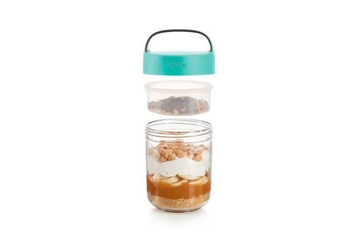 Lékué Jar To Go Lékué (40 cl) LE0301014Z07U150 - Coutellerie du Jet d'eau