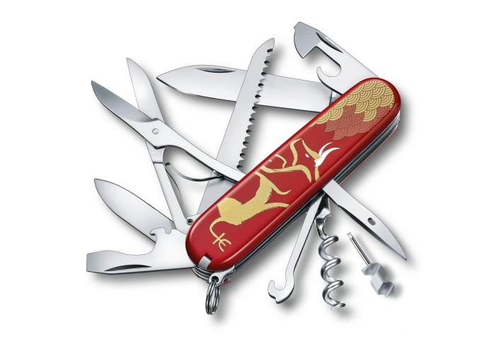 Victorinox Swiss Knives Couteau suisse Victorinox Huntsman Year of the Ox 2021 1.3714.E10 - Coutellerie du Jet d'eau