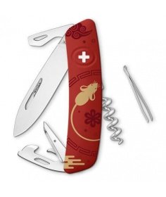 Swiza Swiss Knives Couteau suisse Swiza D03 Nouvel an chinois 2020 KNB.0030.CN3 - Coutellerie du Jet d'eau
