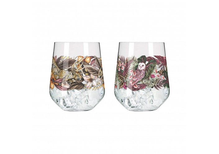 Ritzenhoff Set de 2 verre à gin tumbler Ritzenhoff - La faune du trésor: Chapter 2 3701002 - Coutellerie du Jet d'eau