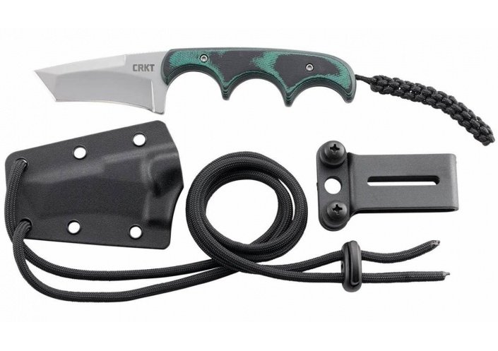 CRKT Couteau de cou CRKT Minimalist Tanto CR2386 - Coutellerie du Jet d'eau