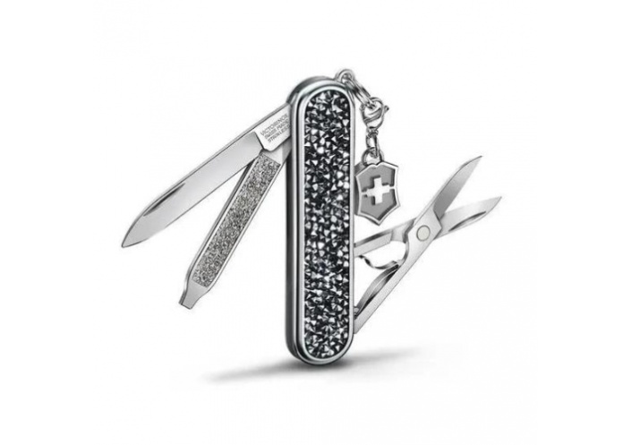 Victorinox Swiss Knives Couteau suisse Victorinox Classic SD Brilliant Crystal 0.6221.35 - Coutellerie du Jet d'eau