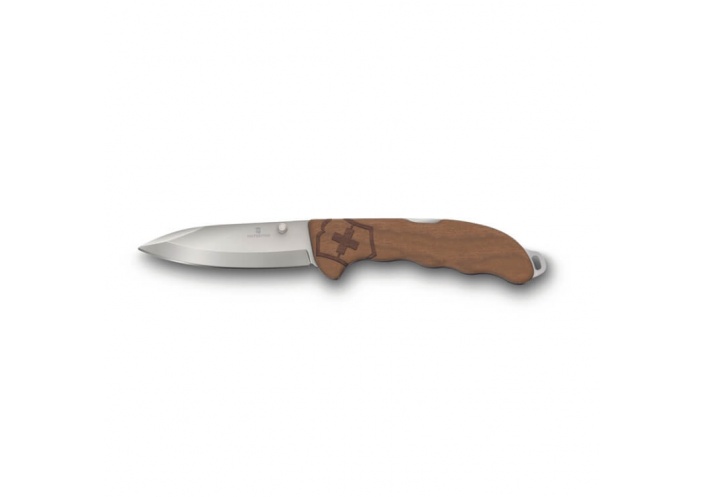 Victorinox Swiss Knives Couteau de poche Victorinox Evoke Wood avec ouverture une main 0.9415.D630 - Coutellerie du Jet d'eau