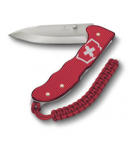 Victorinox Swiss Knives Couteau de poche Victorinox Evoke Alox Rouge avec ouverture une main 0.9415.D20 - Coutellerie du Jet ...