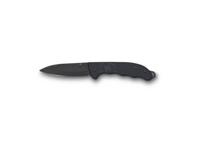 Victorinox Swiss Knives Couteau de poche Victorinox Evoke BS Alox Noir avec ouverture une main 0.9415.DS23 - Coutellerie du J...
