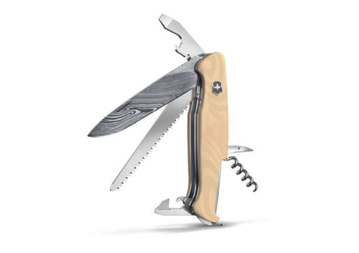 Victorinox Swiss Knives Couteau suisse Victorinox Ranger 55 Mic Damast Limited Edition 2023 0.9561.J23 - Coutellerie du Jet d...