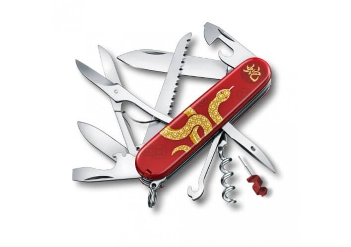 Victorinox Swiss Knives Couteau suisse Victorinox Huntsman Year of the Snake 2025 1.3714.E14 - Coutellerie du Jet d'eau