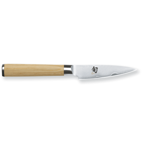 KAI Couteau d'office KAI Shun Classic White damas (9 cm) DM-0700W - Coutellerie du Jet d'eau