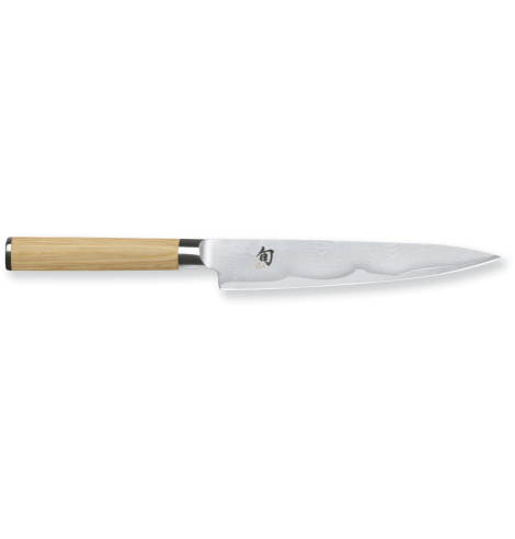 KAI Couteau universel KAI Shun Classic White damas (15 cm) DM-0701W - Coutellerie du Jet d'eau