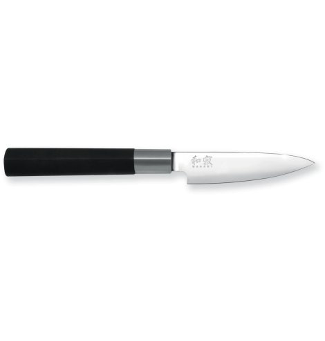 KAI Couteau universel KAI Wasabi Black (10 cm) 6710P - Coutellerie du Jet d'eau