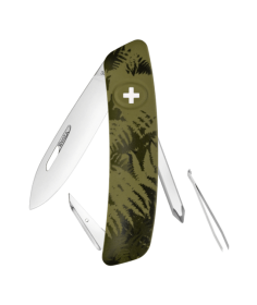 Swiza Swiss Knives Couteau suisse Swiza C02 Camouflage Fougère KNI.0020.2050 - Coutellerie du Jet d'eau