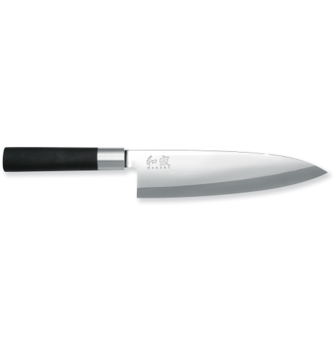 KAI Couteau Deba KAI Wasabi Black (21 cm) 6721D - Coutellerie du Jet d'eau