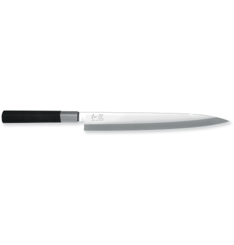 KAI Couteau Yanagiba Wasabi KAI Black (24 cm) 6724Y - Coutellerie du Jet d'eau