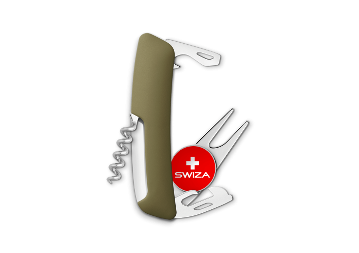 Swiza Swiss Knives Couteau suisse Swiza GO03 Golf KGO.0030.1000 - Coutellerie du Jet d'eau