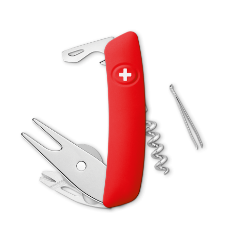 Swiza Swiss Knives Couteau suisse Swiza GO03TT Golf Tick-Tool KGO.0070.1000 - Coutellerie du Jet d'eau