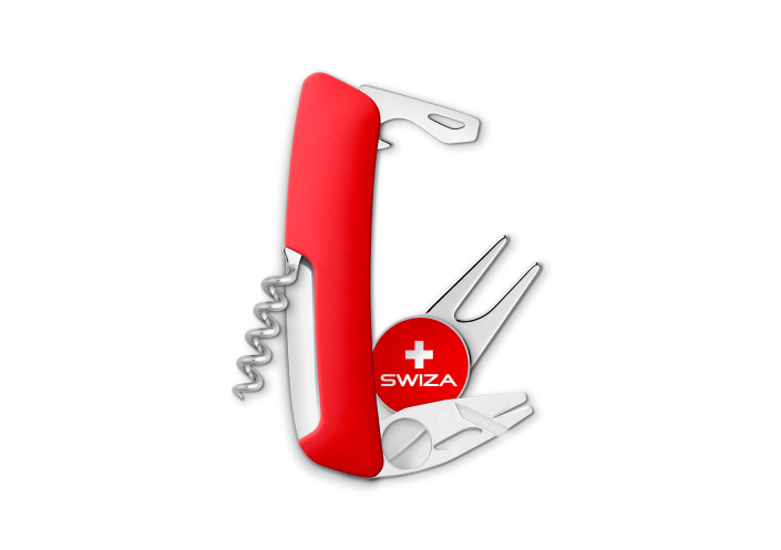 Swiza Swiss Knives Couteau suisse Swiza GO03TT Golf Tick-Tool KGO.0070.1000 - Coutellerie du Jet d'eau