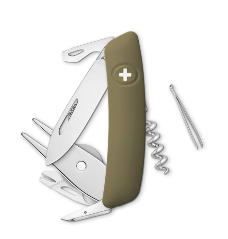 Swiza Swiss Knives Couteau suisse Swiza GO05TT Golf Tick-Tool KGO.0090.1000 - Coutellerie du Jet d'eau