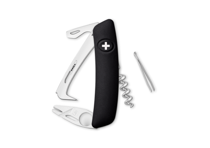 Swiza Swiss Knives Couteau suisse Swiza Horse HO03 R-TT Tick-Tool KHO.0070.1000 - Coutellerie du Jet d'eau