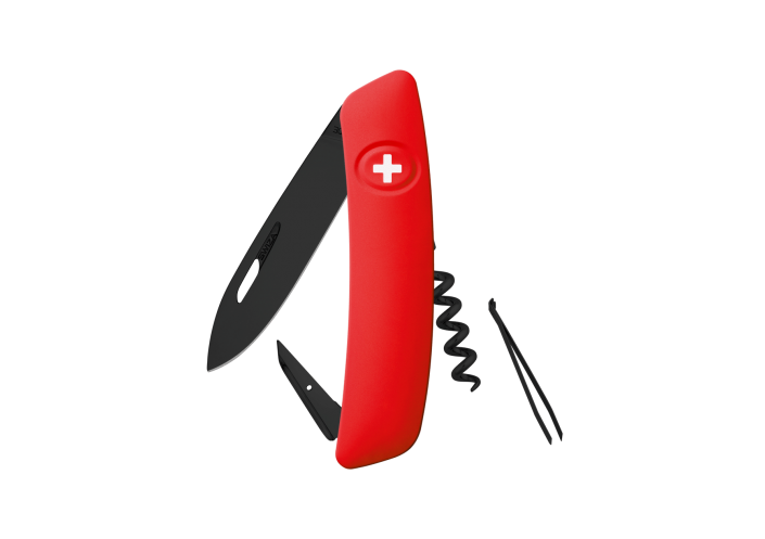 Swiza Swiss Knives Couteau suisse Swiza D01 Allblack KNI.0013.1010 - Coutellerie du Jet d'eau